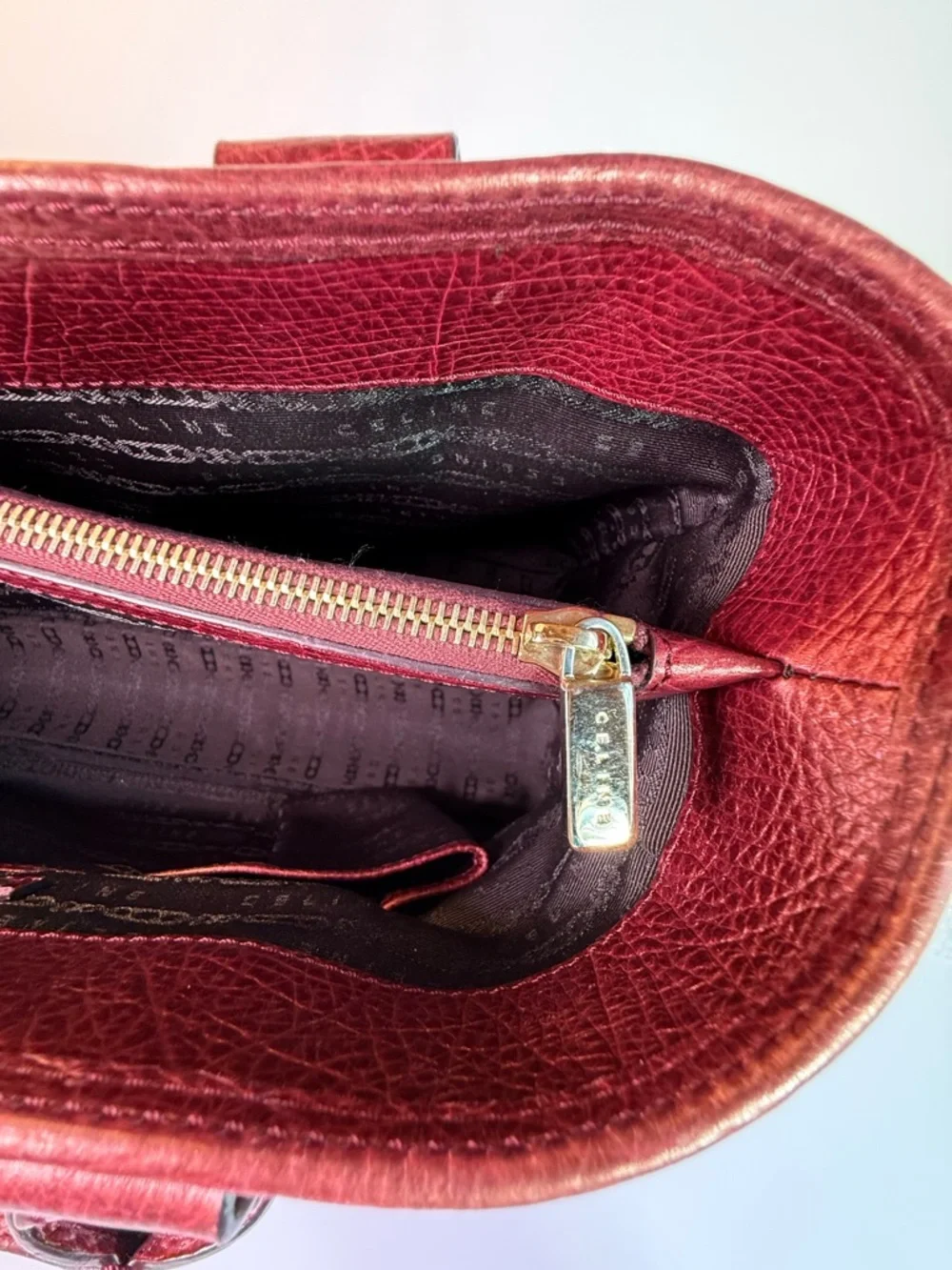 Celine Pink Macadam Boogie Bag Y2K Vintage Satchel